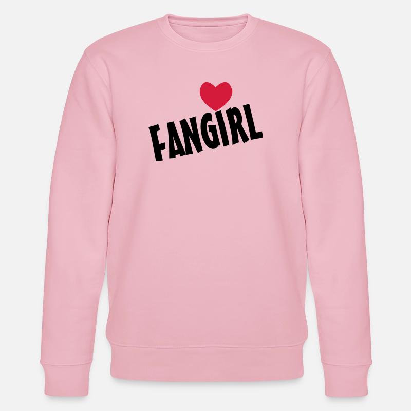 Fangirl Geschenk - Stanley/Stella Unisex Bio-Sweatshirt CHANGER  - Hellrosa
