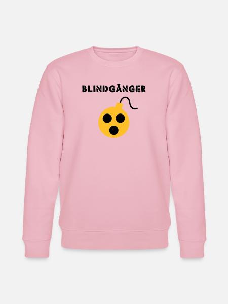 Blindgänger - Stanley/Stella Unisex Bio-Sweatshirt CHANGER  - Hellrosa