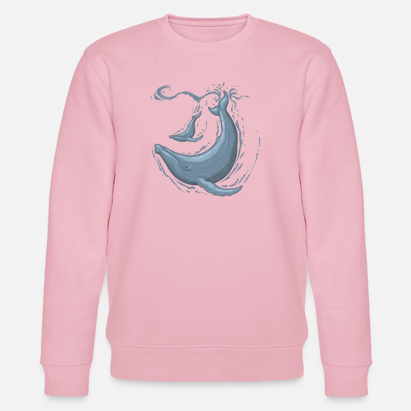 humpback - Sweat bio CHANGER Stanley/Stella Unisexe - rose pâle