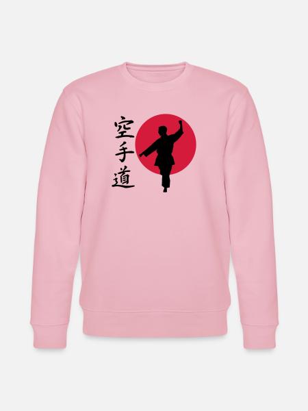 Karate Gangaku - Stanley/Stella Unisex Bio-Sweatshirt CHANGER  - Hellrosa