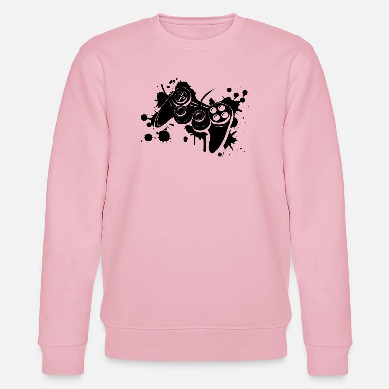 Gamepad Graffiti - Sweat bio CHANGER Stanley/Stella Unisexe - rose pâle