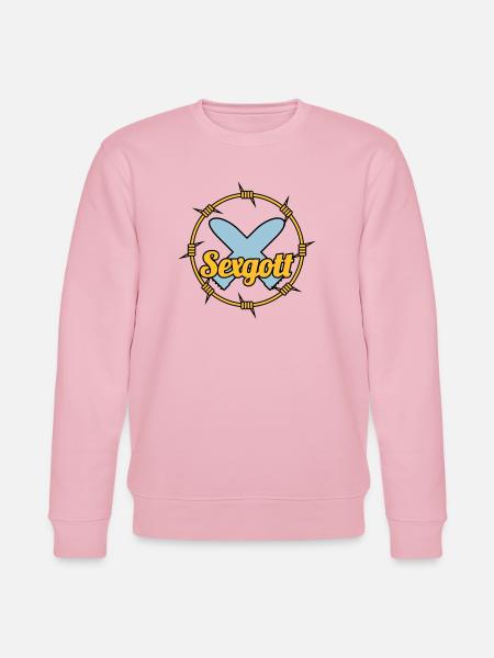 Sexgott | Dildo | Cock - Stanley/Stella CHANGER Unisex Organic Sweatshirt - cotton pink