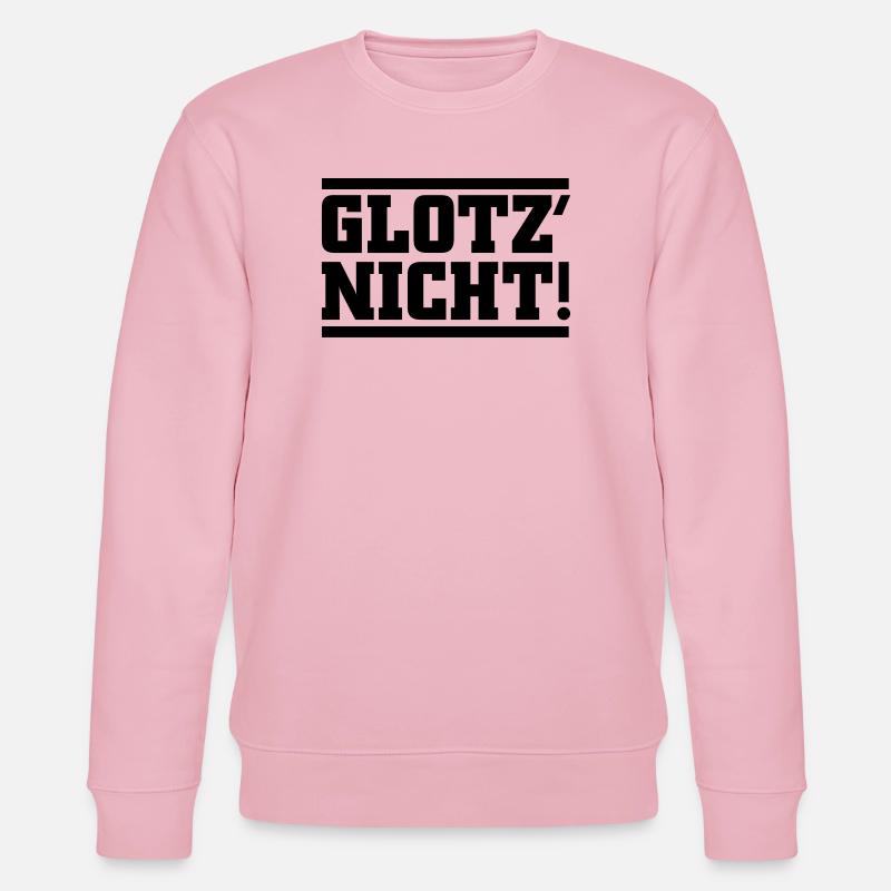 Glotz nicht - Stanley/Stella Unisex Bio-Sweatshirt CHANGER  - Hellrosa