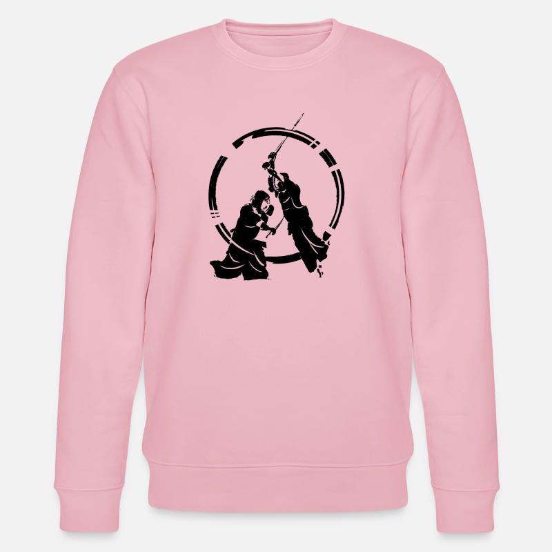 Kendo - Stanley/Stella Unisex Bio-Sweatshirt CHANGER  - Hellrosa