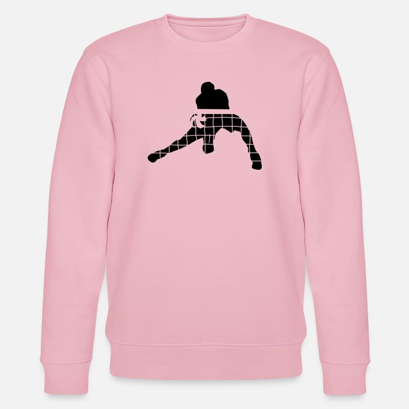 Volleyball - Stanley/Stella Unisex Bio-Sweatshirt CHANGER  - Hellrosa