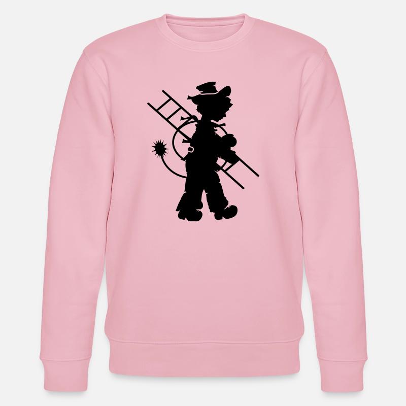 Le ramoneur - Sweat bio CHANGER Stanley/Stella Unisexe - rose pâle