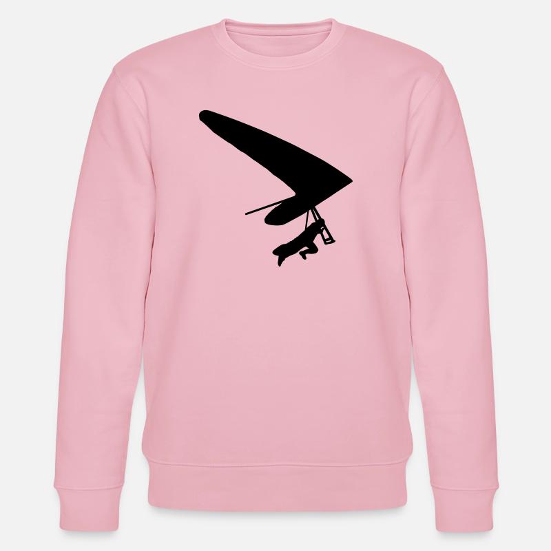 Drachenflieger - Stanley/Stella Unisex Bio-Sweatshirt CHANGER  - Hellrosa
