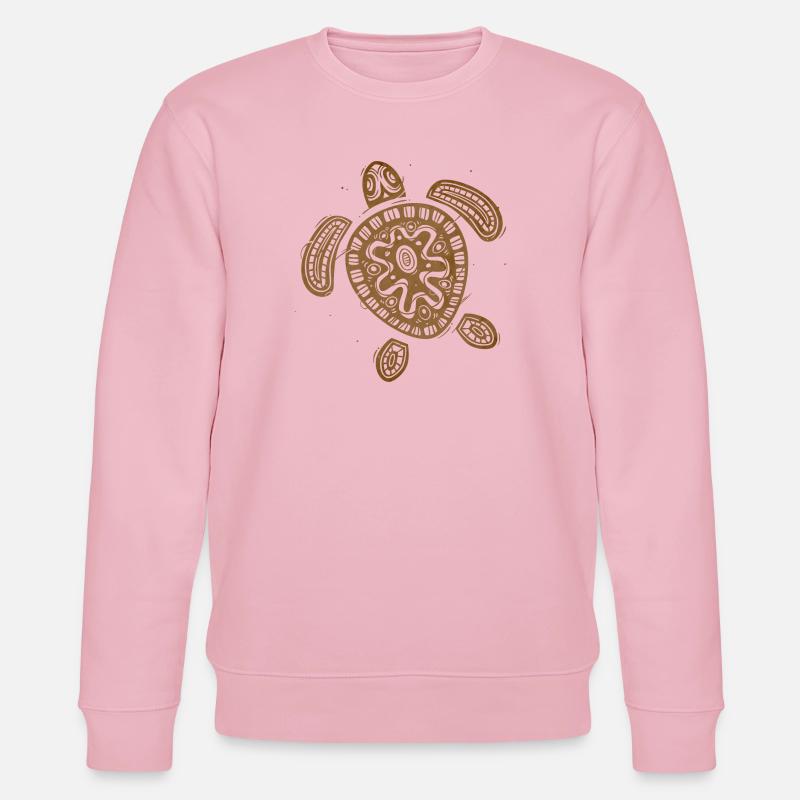Hawaii Turtle - Stanley/Stella Unisex Bio-Sweatshirt CHANGER  - Hellrosa
