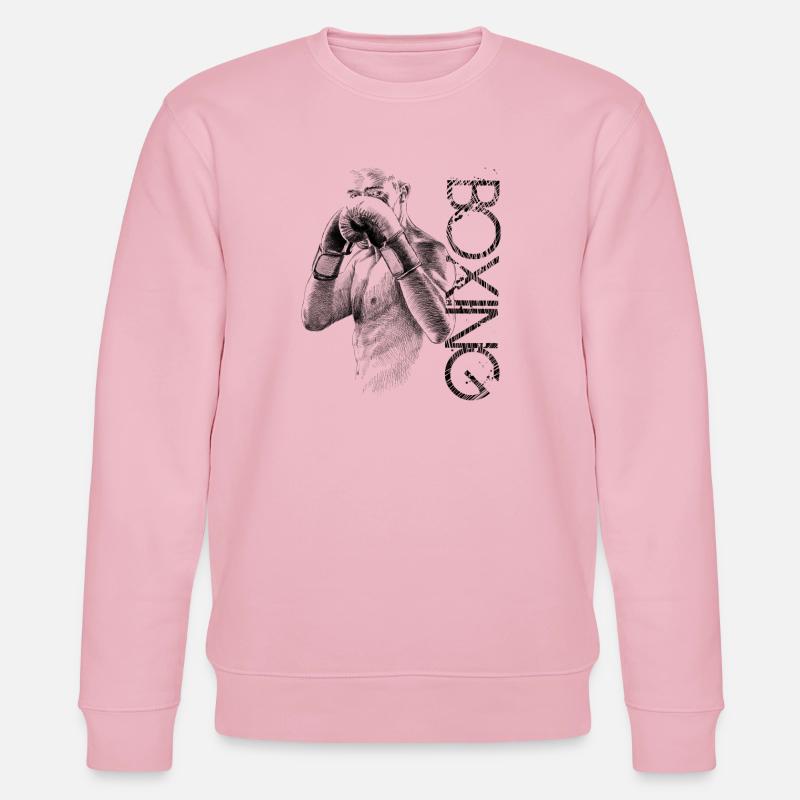 Boxer - Stanley/Stella Unisex Bio-Sweatshirt CHANGER  - Hellrosa