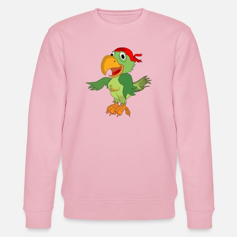 pirates pirates de Parrot - Sweat bio CHANGER Stanley/Stella Unisexe - rose pâle