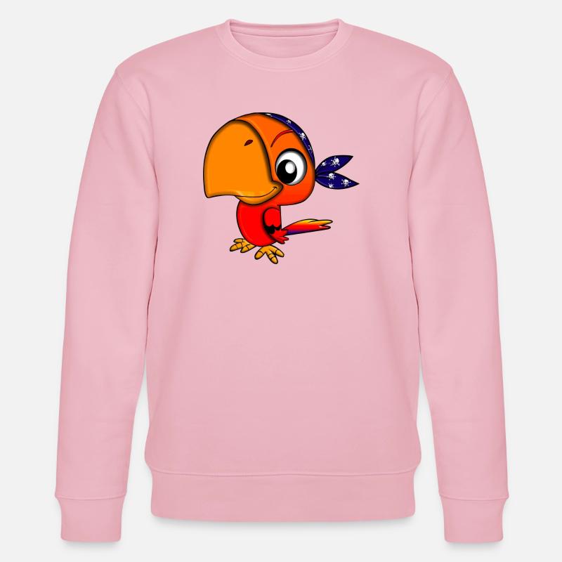 pirates pirates de Parrot - Sweat bio CHANGER Stanley/Stella Unisexe - rose pâle