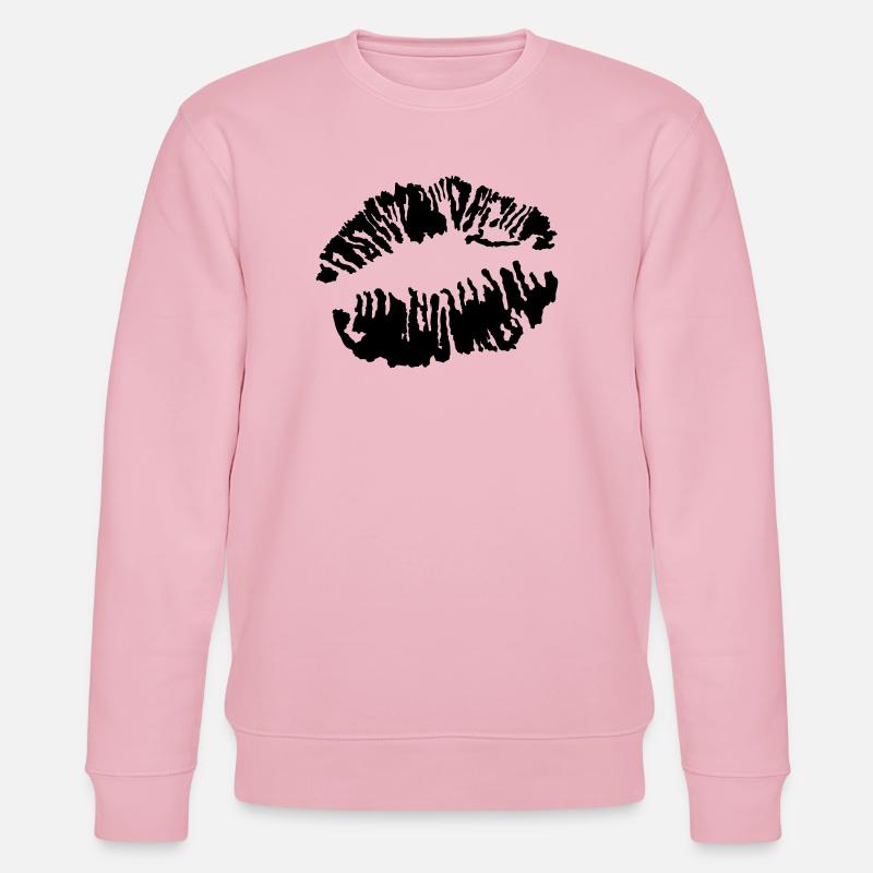 Kußmund - Stanley/Stella Unisex Bio-Sweatshirt CHANGER  - Hellrosa