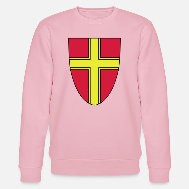 Vienna Vekto - Stanley/Stella Unisex Bio-Sweatshirt CHANGER  - Hellrosa