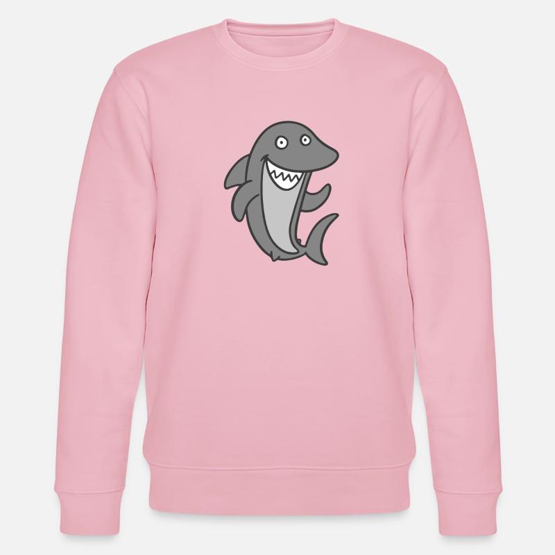 requin - Sweat bio CHANGER Stanley/Stella Unisexe - rose pâle