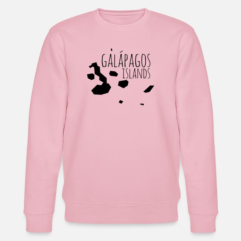 Galapagos - Stanley/Stella Unisex Bio-Sweatshirt CHANGER  - Hellrosa