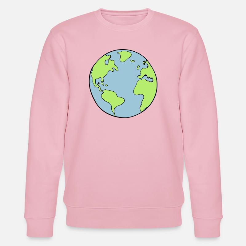 Erde - Stanley/Stella Unisex Bio-Sweatshirt CHANGER  - Hellrosa