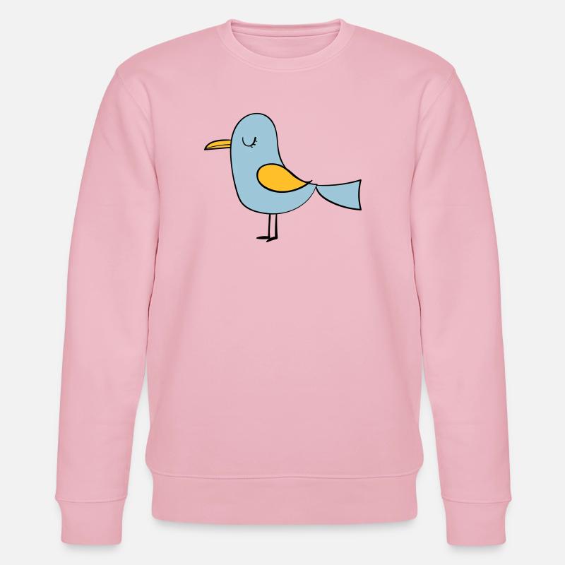 Vogel - Stanley/Stella Unisex Bio-Sweatshirt CHANGER  - Hellrosa