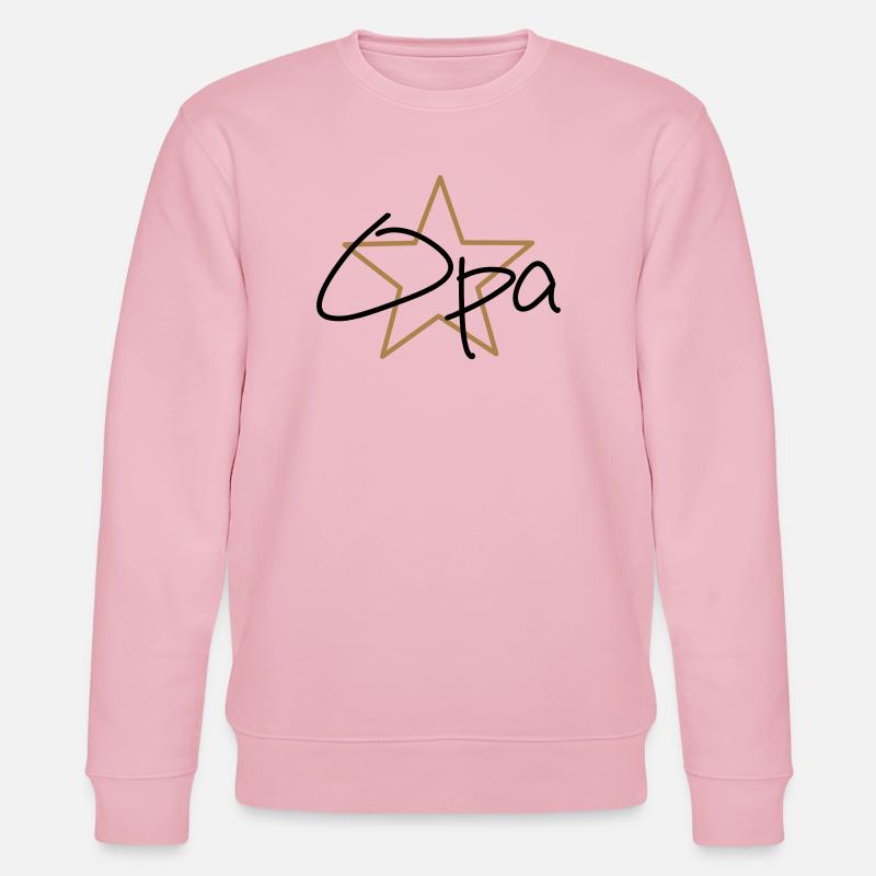 bester Opa - Stanley/Stella Unisex Bio-Sweatshirt CHANGER  - Hellrosa