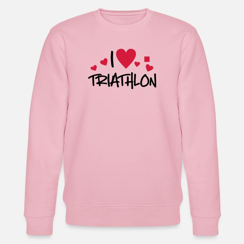 Triathlon - Sweat bio CHANGER Stanley/Stella Unisexe - rose pâle