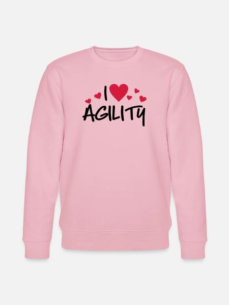 Agility - Stanley/Stella CHANGER Unisex Organic Sweatshirt - cotton pink