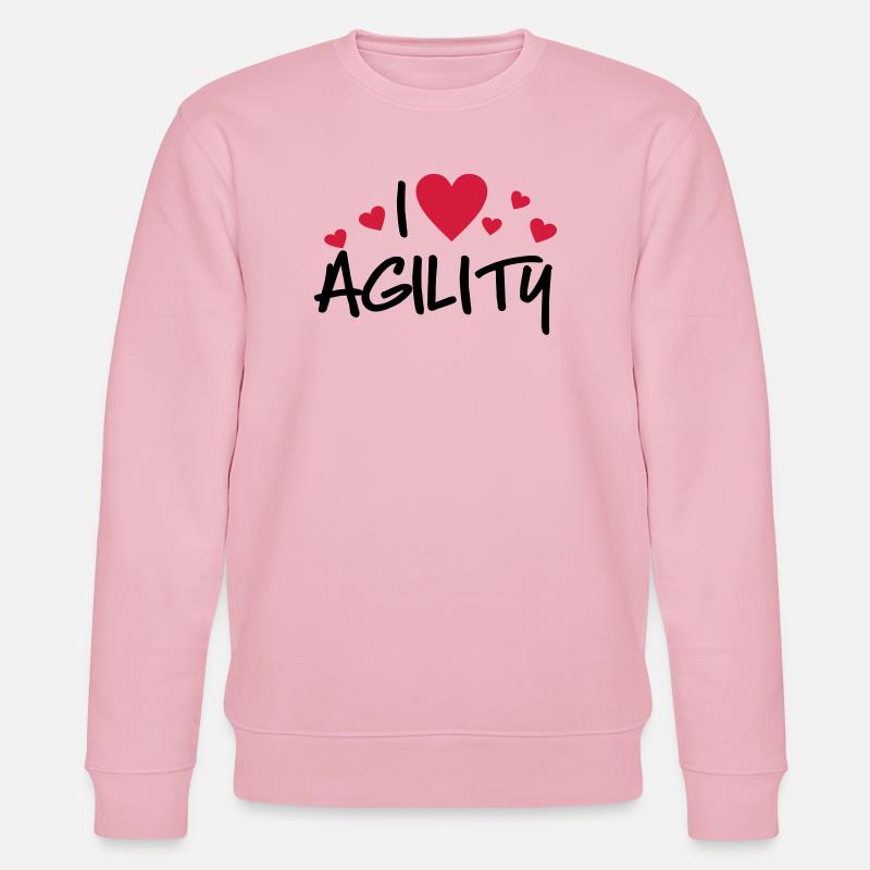 Agility - Stanley/Stella CHANGER Unisex Organic Sweatshirt - cotton pink