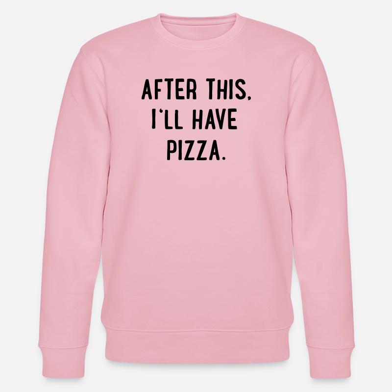Pizza - Sweat bio CHANGER Stanley/Stella Unisexe - rose pâle