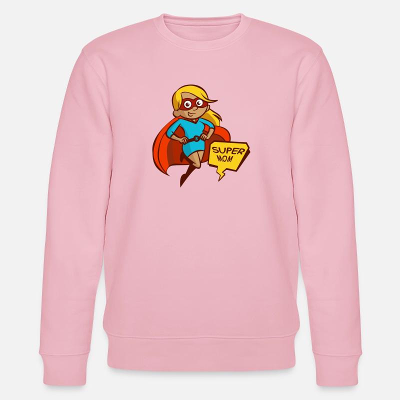 Super Mutter - Stanley/Stella Unisex Bio-Sweatshirt CHANGER  - Hellrosa