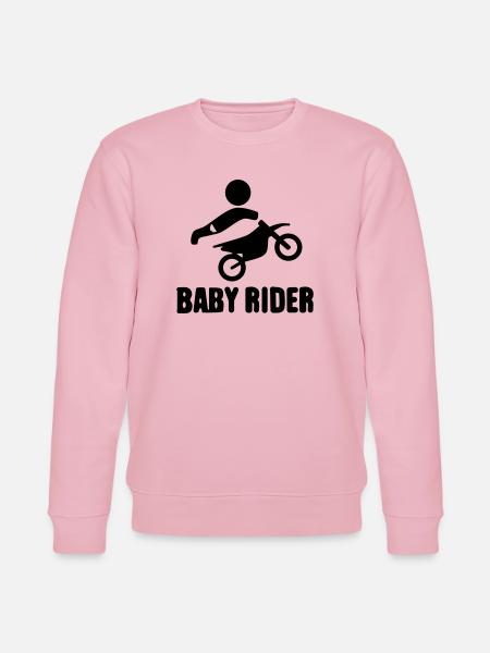 Baby Rider  - Stanley/Stella Unisex Bio-Sweatshirt CHANGER  - Hellrosa