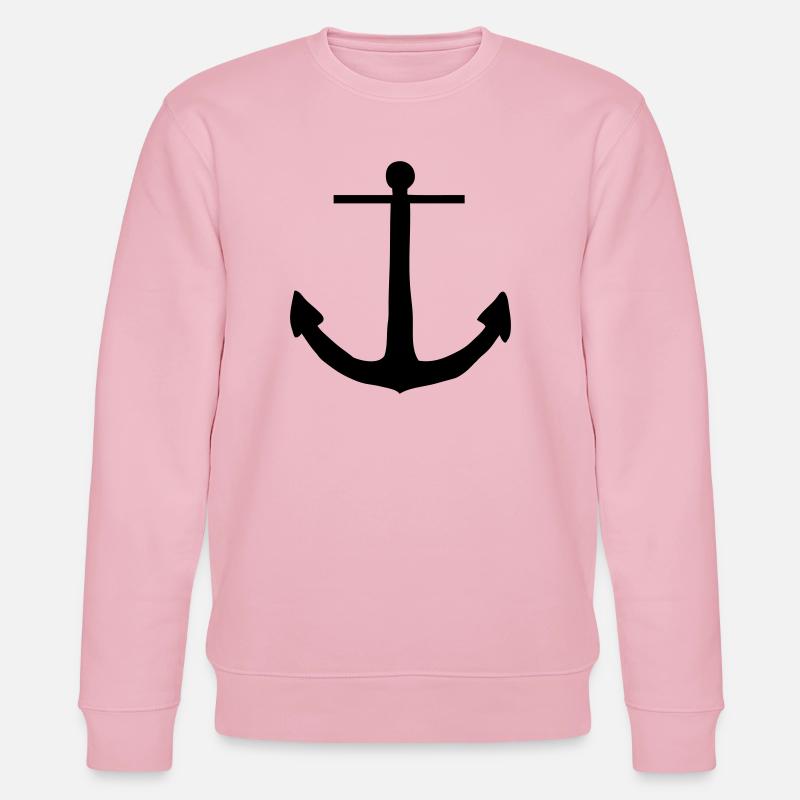 ancre - Sweat bio CHANGER Stanley/Stella Unisexe - rose pâle