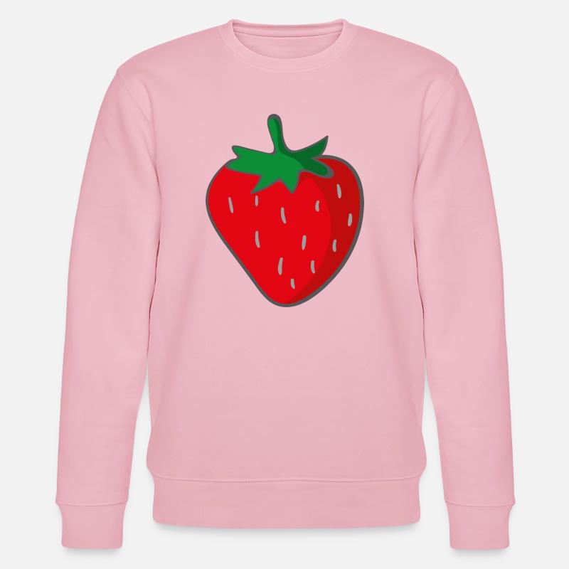 Fraise - Sweat bio CHANGER Stanley/Stella Unisexe - rose pâle
