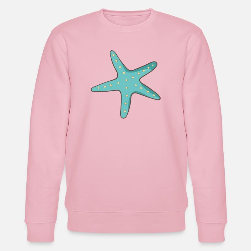 L’étoile de mer - Sweat bio CHANGER Stanley/Stella Unisexe - rose pâle