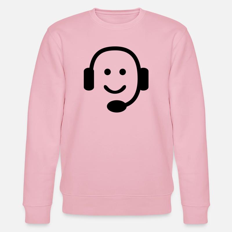 nerd - Stanley/Stella CHANGER Unisex Organic Sweatshirt - cotton pink