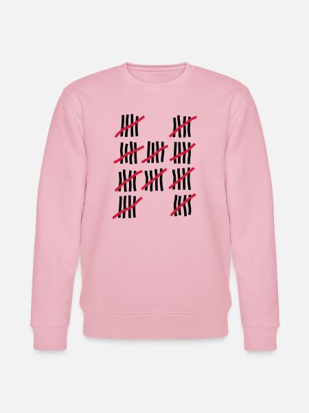 Birthday 50 years - Stanley/Stella CHANGER Unisex Organic Sweatshirt - cotton pink