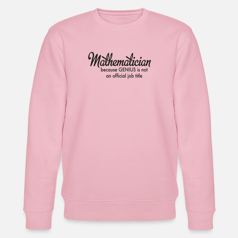 Mathematik - Stanley/Stella Unisex Bio-Sweatshirt CHANGER  - Hellrosa