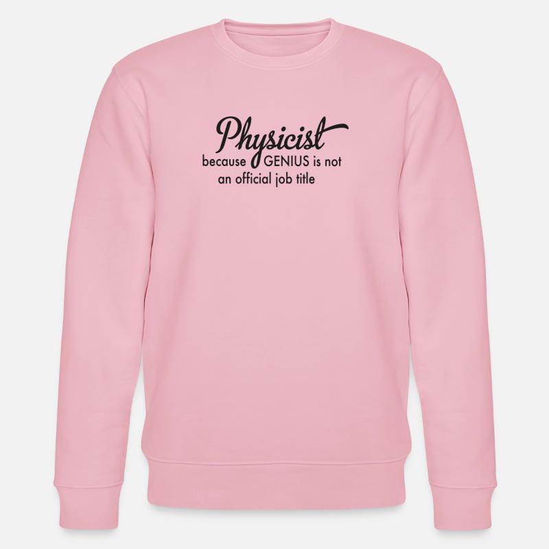 Physiker - Stanley/Stella Unisex Bio-Sweatshirt CHANGER  - Hellrosa
