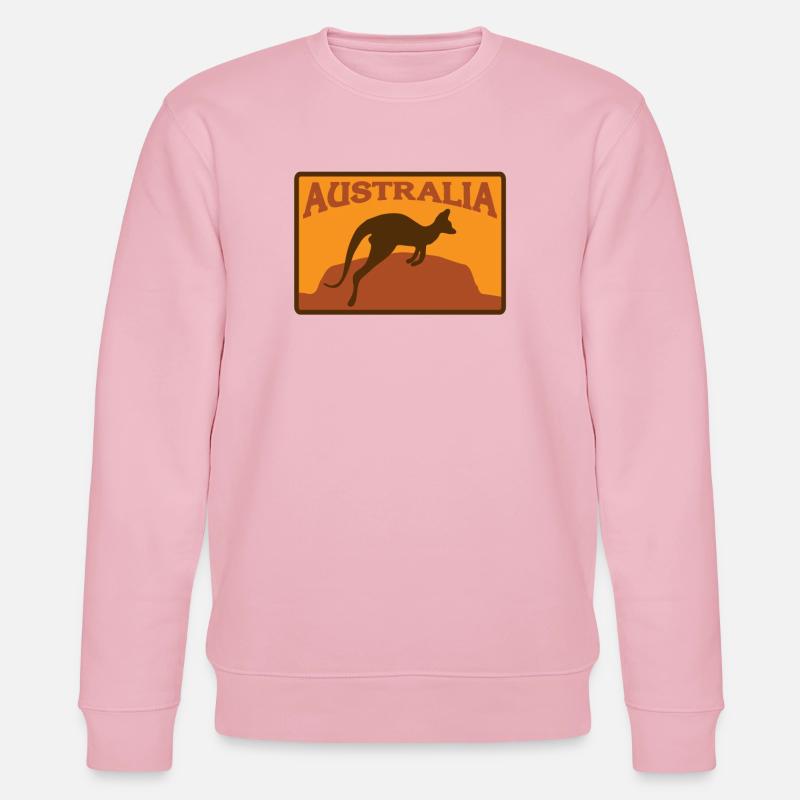 Australien - Stanley/Stella Unisex Bio-Sweatshirt CHANGER  - Hellrosa