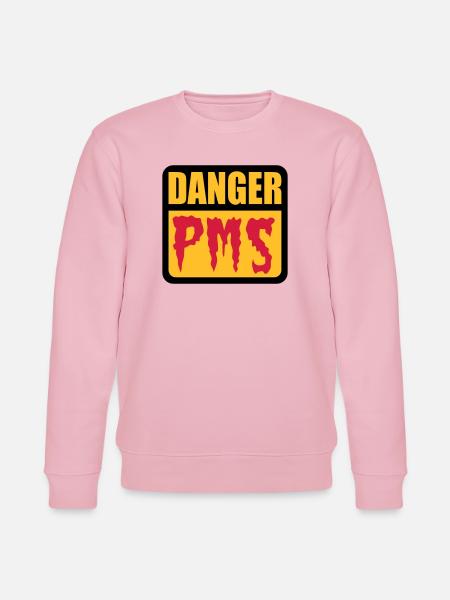 Danger PMS - Stanley/Stella Unisex Bio-Sweatshirt CHANGER - Hellrosa