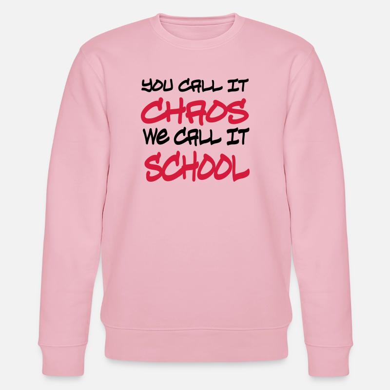 Schule - Stanley/Stella Unisex Bio-Sweatshirt CHANGER  - Hellrosa