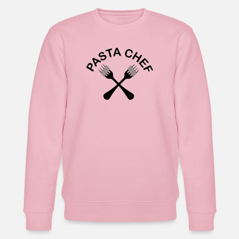 Pasta - Stanley/Stella Unisex Bio-Sweatshirt CHANGER  - Hellrosa