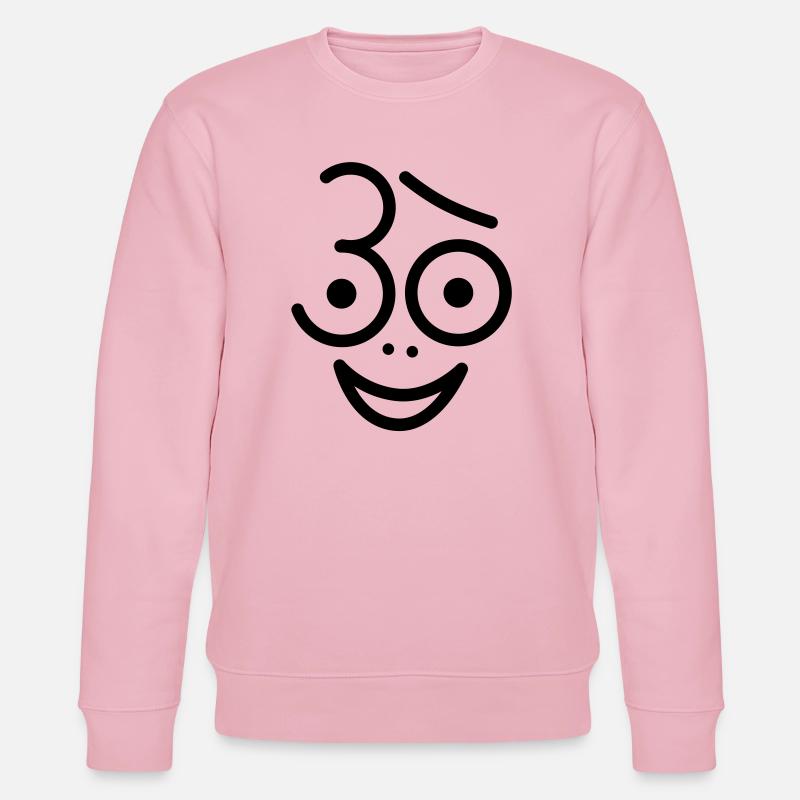 Juhu 30 Jahre ! - Stanley/Stella Unisex Bio-Sweatshirt CHANGER  - Hellrosa