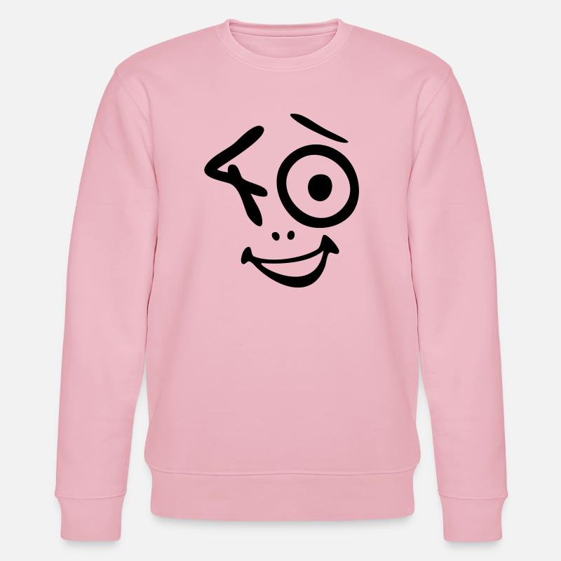 Toll, 40 Jahre ! - Stanley/Stella Unisex Bio-Sweatshirt CHANGER - Hellrosa