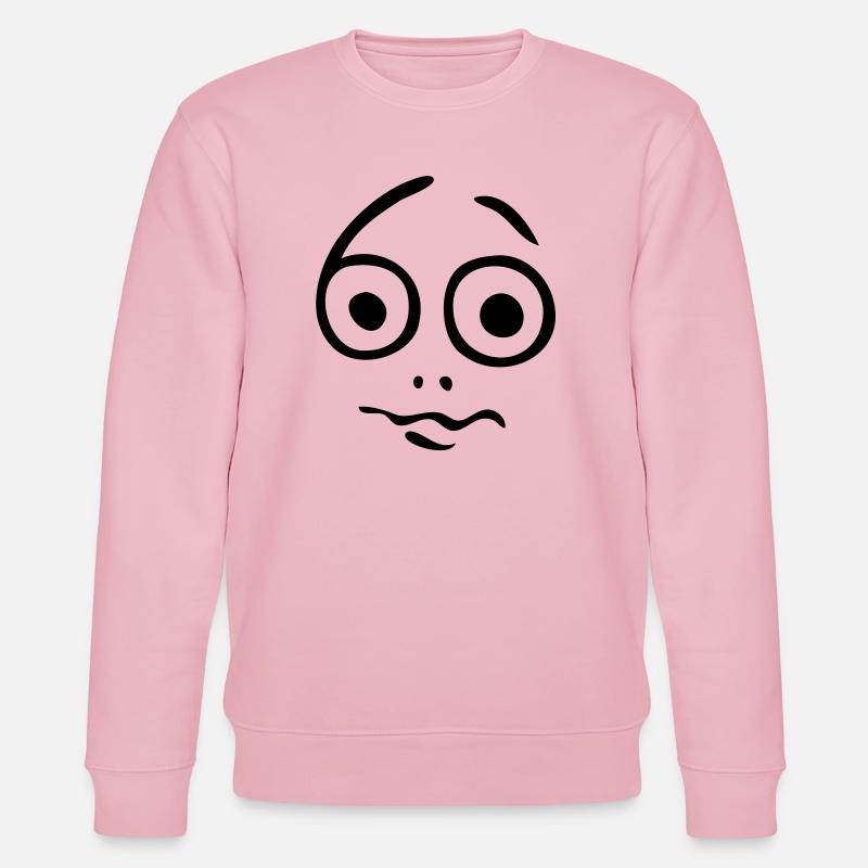 Help, 60 years ago! - Stanley/Stella CHANGER Unisex Organic Sweatshirt - cotton pink