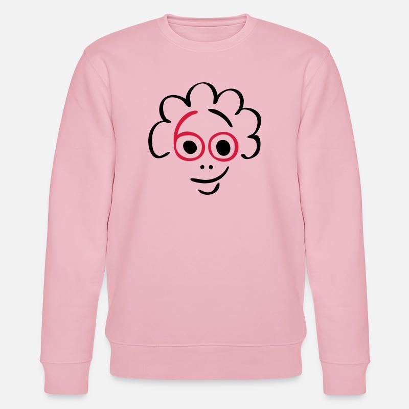 60 Jahre - coole Frau! - Stanley/Stella Unisex Bio-Sweatshirt CHANGER  - Hellrosa