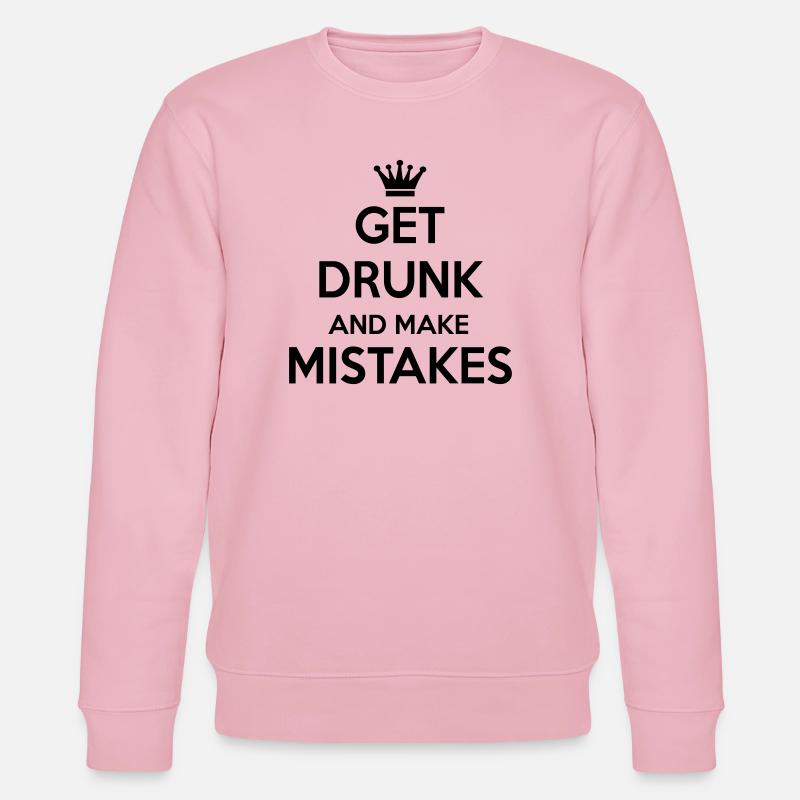 2541614 15988570 drunk - Stanley/Stella Unisex Bio-Sweatshirt CHANGER - Hellrosa