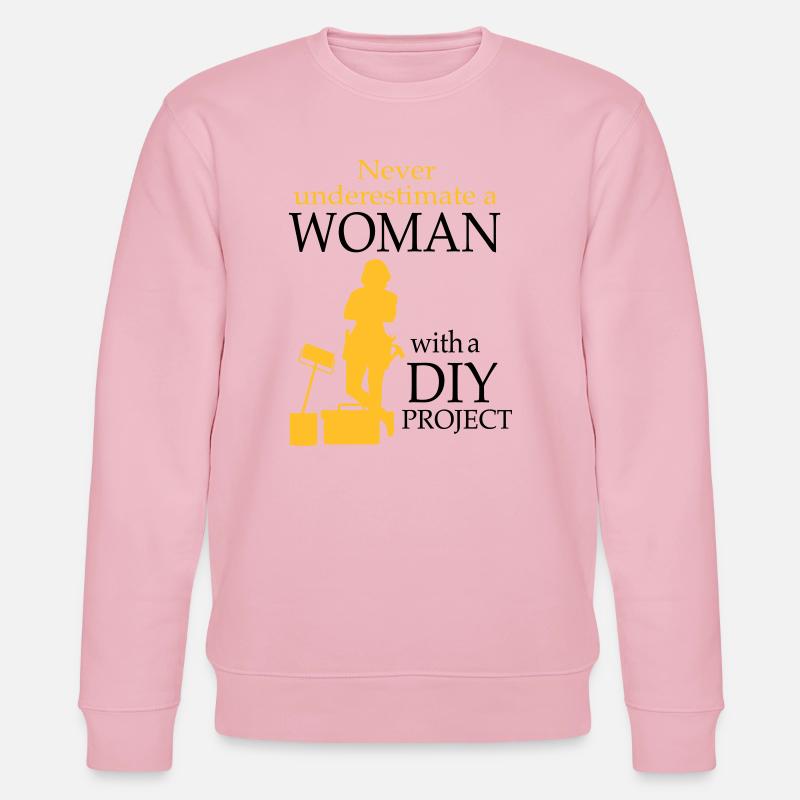 2541614 128189769 DIY - Sweat bio CHANGER Stanley/Stella Unisexe - rose pâle