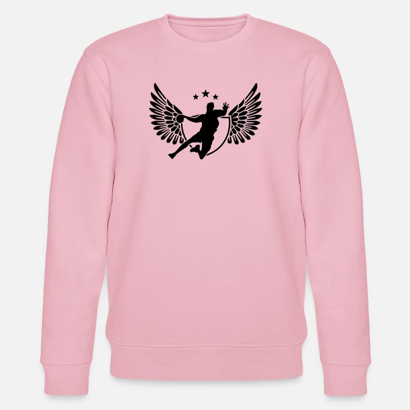 handball - Stanley/Stella Unisex Bio-Sweatshirt CHANGER  - Hellrosa