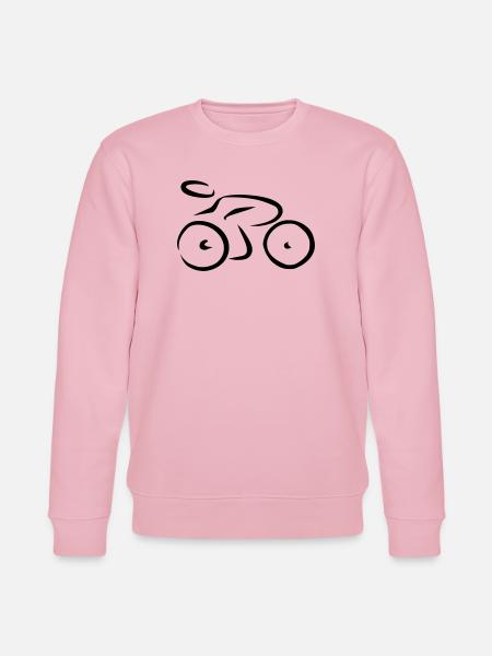 6254398 115307606 Bicycle - Stanley/Stella CHANGER Unisex Organic Sweatshirt - cotton pink