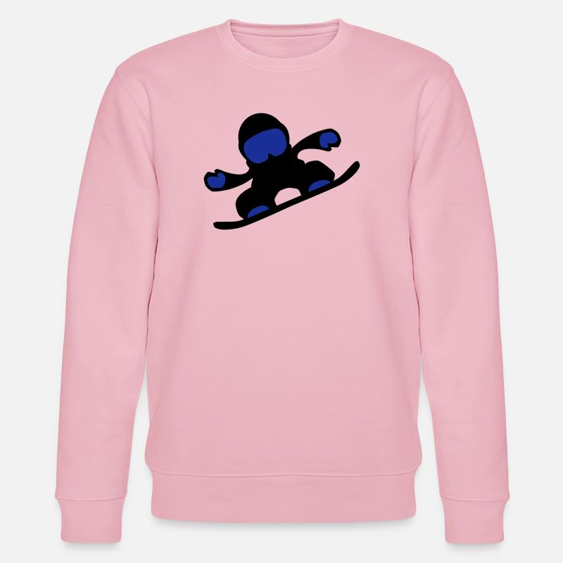 snowboarder - Stanley/Stella Unisex Bio-Sweatshirt CHANGER  - Hellrosa