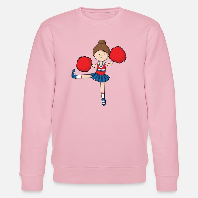 cheerleaders 6 - Stanley/Stella Unisex Bio-Sweatshirt CHANGER  - Hellrosa