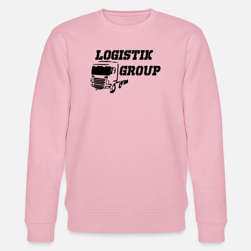 Logistik Group - Stanley/Stella Unisex Bio-Sweatshirt CHANGER  - Hellrosa